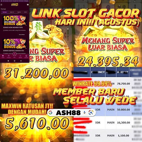 ASH88 - Situs Bandar Slot 88 Terpercaya Setiap Hari Maxwin Tanpa Batas - WooCommerce eCommerce